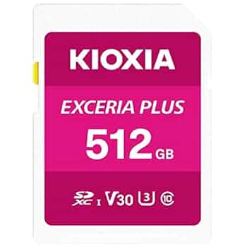 Amazon.co.jp: KIOXIA EXCERIA PLUS SDHCカード 512GB CLASS10