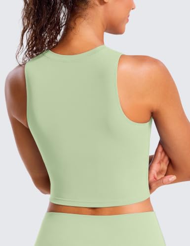 Image of Natural Feelings Nudi Sports Bras for Women Removable Padded Yoga Tank Tops Sleeveless Fitness Workout Crop Tops
