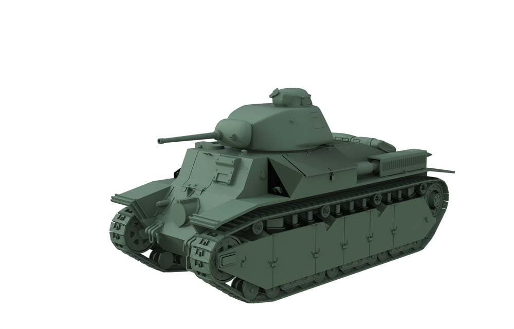 812 1/35 Francuski czołg średni APX 4 z wieżą i armatą 47 mm