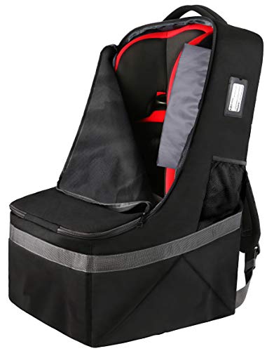Car Seat Travel Bag, Padded Car Seats Backpack, Large Durable Carseat Carrier Bag