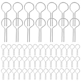 Suspension sécurisée des œuvres d'art : la forme en aiguille de la suspension pour four offre un support fiable pour les crochets de fabrication de pendentifs, empêchant le glissement et préservant la qualité de l'ornement lors de la cuisson à haute température