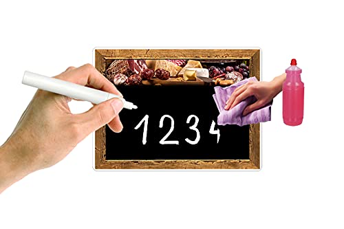 KIT 30 SEGNAPREZZI PLASTIFICATI SALUMI e FORMAGGI