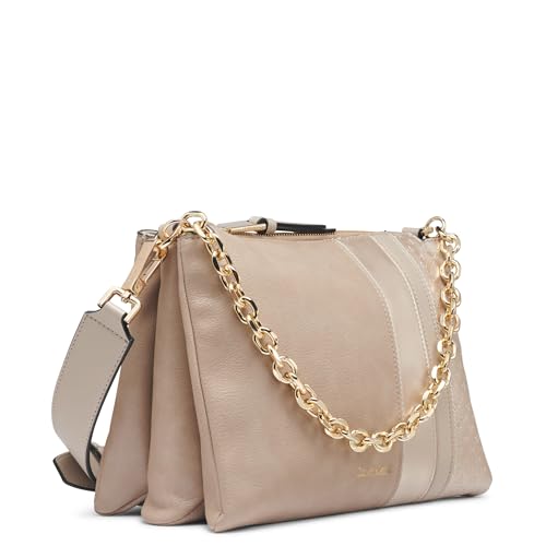 Image of Calvin Klein Women's Rain Triple Compartment Chain Crossbody