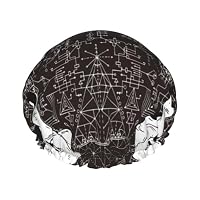 Duschhaube Mit Bunten Streuseln – Wasserdichte Bademütze Aus PEVA & Polyester, Elastisch & Wiederverwendbar