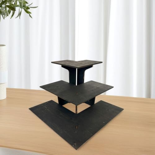 Présentoir en bois portable pour vente au détail, support d'angle de comptoir