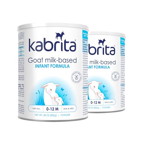 Image of Kabrita Goat Milk-Based Infant Formula – 28oz – Pack of 2 – Natural, Gentle Baby Formula – European, Non-GMO – Ages 0-12 Months
