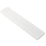 GYOFFULL HDPE Block White PE Polyethylene Rectangular Solid Plastic Tapping Block High Density Sheet Great for DIY Projects for Machining Home Floor Improvement （3/4