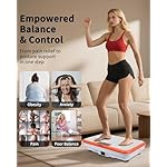 Shake Plate Vibration Exercise Machine for Lymphatic Drainage Massager & Weight Loss, 400 lbs Capacity Whole Body Vibrating Plate Workout for Women and Men - Image 2