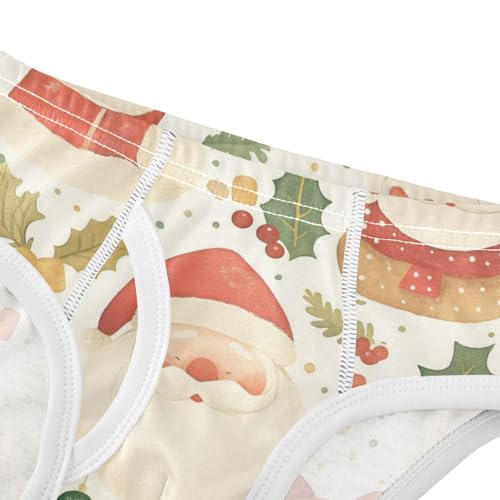 KLL Ho Ho Ho Pattern Funny Christmas Boys Toddler Comfort Athletic Underwear Cute Undies4