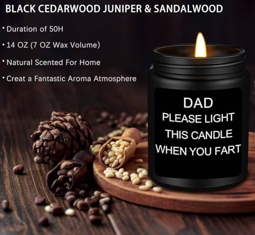 Homsolver-Gifts-for-Dad-Fathers-Day-Christmas-Birthday-Dad-Gifts-from-Daughter-Son-Sandalwood-Scented-Candle-7OZ Homsolver Gifts for Dad Fathers Day Christmas Birthday Dad Gifts from Daughter Son Sandalwood Scented Candle 7OZ