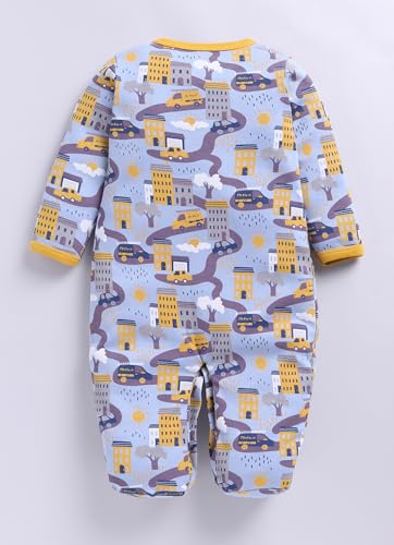 Image of BABYGO Baby Half Sleeve Rompers 100% Cotton for New Born Baby | Daily Suits for Baby Boys & Girls|0-3M| Infant Clothes| Pack of 1