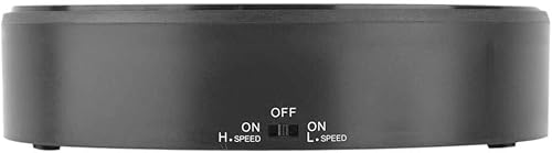 Miniatura 7 de Qmee - Espejo giratorio de 360, soporte giratorio, expositor para joyas, relojes, productos digitales, modelos 3D y coleccionables, carga de 1,5 a