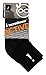 Incrediwear - Bamboo Charcoal Socks Above Ankle Sports Black - Large