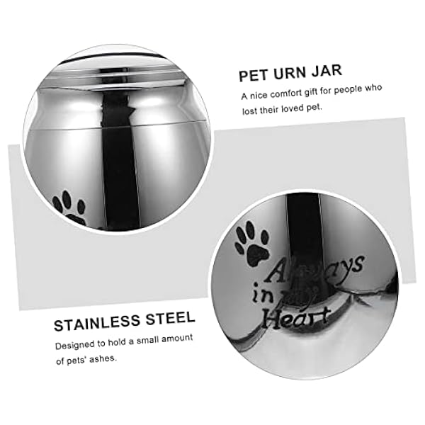 PATKAW 6 Stuks Urn Gedenkteken Crematie Urn Hond As Urn Hond Urnen Mini Urnen Kleine Hond Urnen Voor As Mini Dieren Crematie Urn Tank Huisdier Urn Crematie Tank Vader