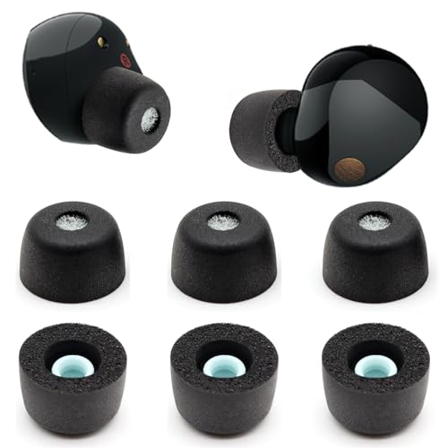 Embouts de rechange en mousse pour Sony WF-1000XM6 isolants et anti-chute