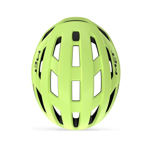 Casco MET Vinci con sistema MIPS de alta ventilación color lima 2