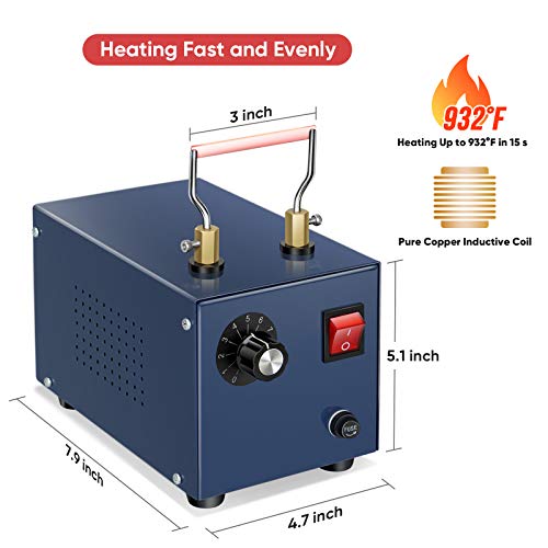 ROMECH 120W Adjustable Electric Rope Cutter, Hot Knife Thermal Blade, Bench Mount Cutting Tool Kit for Braid Fabric Webbing Belting Ribbon (120W, RM-025)