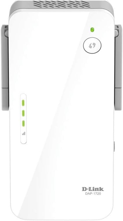 D-Link DAP-1720 front view with antennas folded