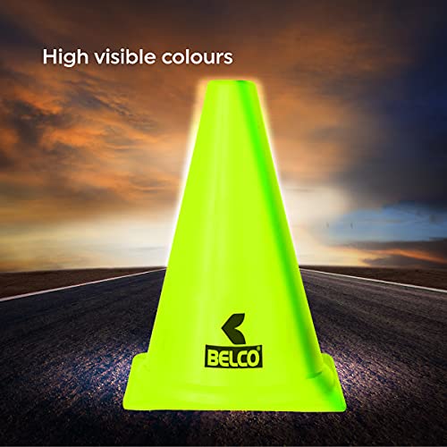 Image of BELCO Sports 6 Inch Cones Pack 6,20 Space Markers Agility Combos