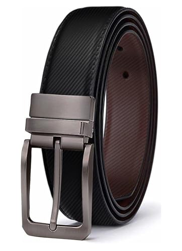 Image of ZORO Men's Vegan Leather Belt for Men, Formal /Casual,Black | Fit on up to 38 Inches