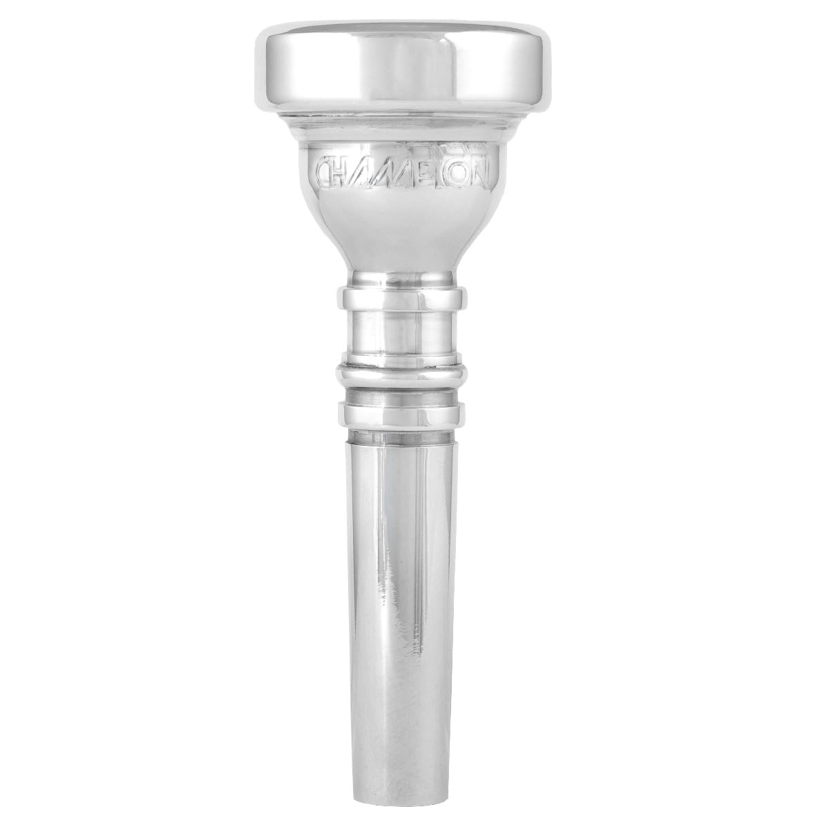 Champion Music Replacement Medium Cup Silver Plated Brass Cornet Mouthpiece - 7C - Image 2