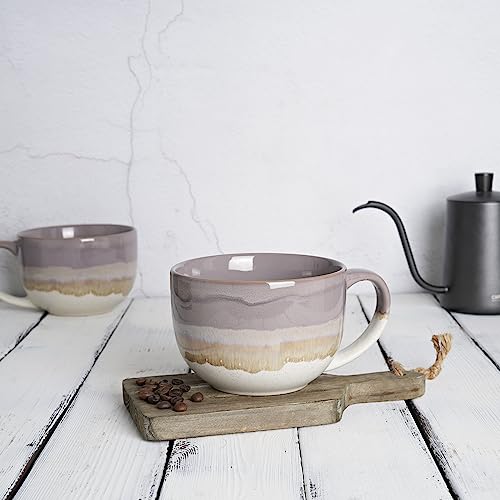 Bosmarlin Ceramic Jumbo Coffee Mug Set Of 2 thumb #3