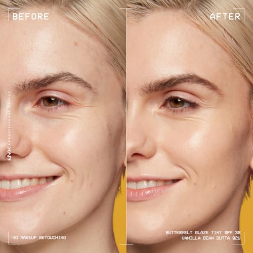 NYX Professional Makeup Buttermelt Glaze Soft Glow Skin Tint + SPF/FPS 30, Foundation, 12h Wear, Healthy Even Skin Tone - Image 2