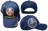 Trade Winds US Navy America's Navy 250 250th Anniversary Navy Blue with Shadow Acrylic Adjustable Embroidered Hat Cap - Officially Licensed