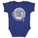 500 LEVEL Kelly Oubre Jr. Baby Infant One Piece Bodysuit (6M, Royal Blue) - Kelly Oubre Jr. Philadelphia Basketball WHT