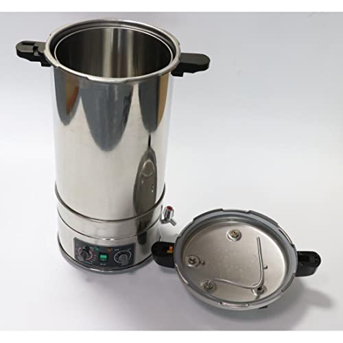 Autoclave Sterilizers, DEJUN 24L Lab High Pressure Steam Sterilizer 110V Stainless Steel Steam Autoclaves