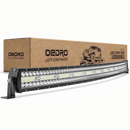 Image of OEDRO 52 Inch 1525W Curved LED Light Bar Triple-Row Spot Flood Combo