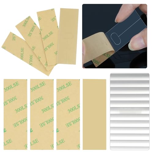 8 Vertical Blind Repair Tabs, Horizontal Blinds Repair Kit for Replacement Slats & Parts, 4 with String Holes, 4 Without (1IN)