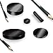 Produktbild BlackEdition Neodym Magnete Scheiben N45 SCHWARZ, Black:D80mm-H10mm N45 300Kg (1St.)