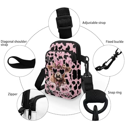 Image of Xpyiqun Small Crossbody Bag Women Phone Purses Sling Shoulder Handbag Cross Body Pouch Wallet Bags