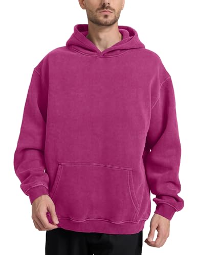 Image of Hatant Oversized Hoodie Sweatshirts for Men Couples Heavyweight Hoodies Pullover Vintage Mens Acid Wash Sweaters Clothes 2026