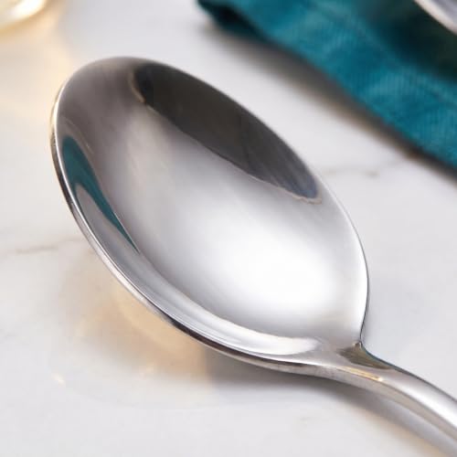 Cucharas de café de 19,3 cm para cócteles y tés en casa y cafeterías 4