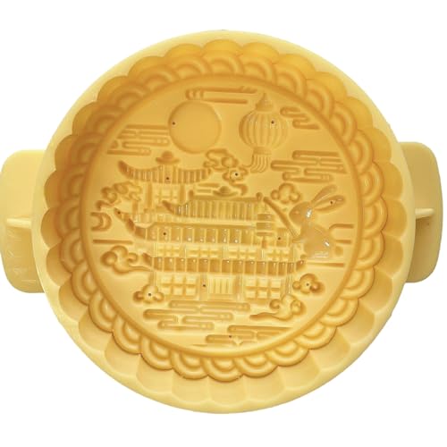 Rabbits Palaces Pattern Cake Mold Cake Decorating Tool Cookie Dessert Mold Hand Press Pastries Mold Baking Accessories