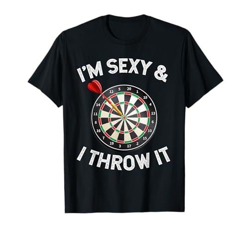 Funny Dart Throwing T-Shirt