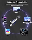 Vansuny 256GB USB C SSD Up to 1000MB/s USB 3.2 Gen 2 Dual Solid State Drive Type A + Type C Flash Drive Portable External Hard Drive for iPhone 15/PS4/Android Phone/Tablet/Windows/Mac - Image 6