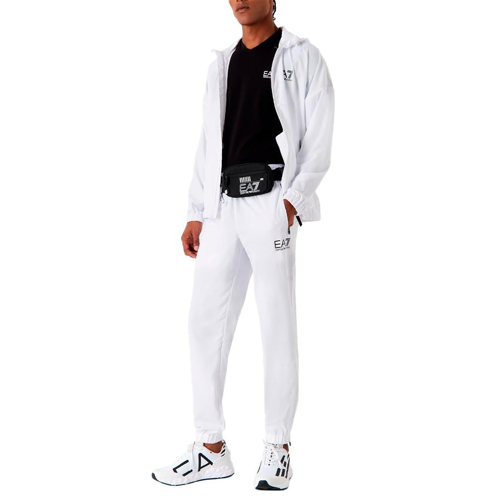 Ea7 White Emporio Armani 8Npv08 Tracksuit S