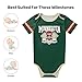 KnetiCored Minnesota Baby Clothes Bodysuits 0-24 Month Custom Baby Romper Personalized Name and Number for Boy Girl
