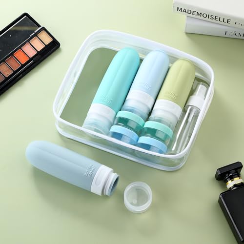 Gemice 16 Pack Travel Bottles Set, CAA Approved Leak Proof Silicone Squeezable Containers for Toiletries, Refillable Accessories 60ml 90ml for Conditioner, Shampoo, Lotion & Body Wash (BPA Free) - Image 7