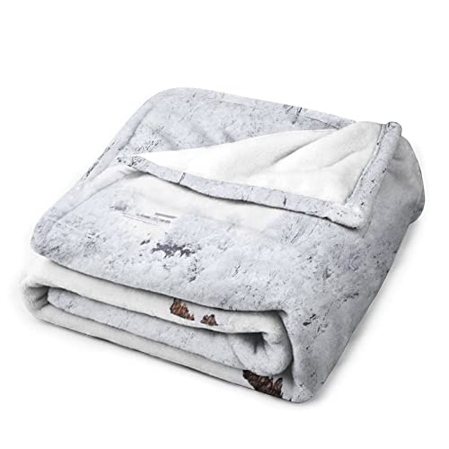 Couverture flanelle chaude microfibre contre les nuits froides