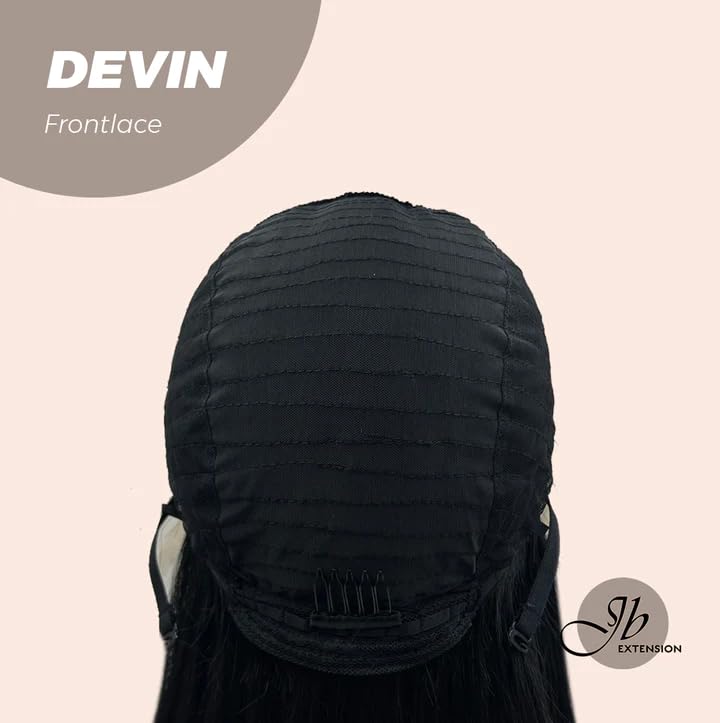 Miniatura 8 de Lace Front Wig DEVIN Curly Black Long Wigs for Women Natural Synthetic Wigs for Daily Use (pelucas de cabello natural)