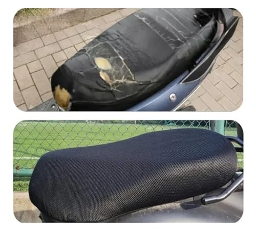 Funda asiento moto transpirable y cojín protector de motocicleta impermeable 5