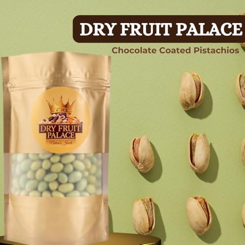 Dry Fruit Palace Chocolate Coated Pistachios, (50gm) 1