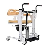 PAYRFV Hydraulic Patient Lift Wheelchair for Home Patient Transfer Lifter Bathroom Wheelchair with...