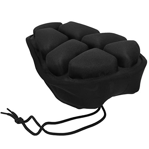Coussin de siège de vélo housse de selle gonflable JFT noir