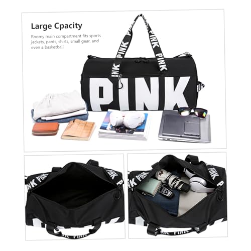 Bolsa de viaje deportiva con bolsillo húmedo Gcroet y asa cómoda para natación 6