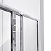 DreamLine Cornerview 34 1/2 in. D x 34 1/2 in. W x 72 in. H Framed Sliding Shower Enclosure in Chrome, SHEN-8134340-01